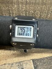 Nike Mettle Cincel Negro Nueva Batería Cronógrafo Reloj Alarma WC0045 Usado, usado segunda mano  Embacar hacia Argentina