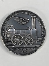 Médaille jeton argent d'occasion  Angers