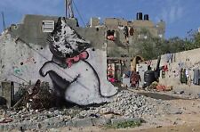 Banksy cat gaza d'occasion  Expédié en Belgium