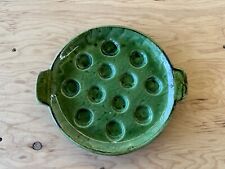 Green escargot plate for sale  Seattle