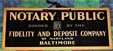 Vintage notary public for sale  Saint Peters