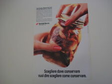 Advertising pubblicità 1988 usato  Salerno