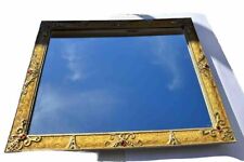 Espelho decorativo dourado vintage e espelho de maquiagem quadrado antigo comprar usado  Enviando para Brazil