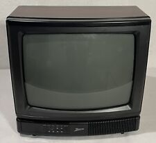 Televisão Zenith 13” grão de madeira CRT TV SJ1325W - PARA PEÇAS / NÃO FUNCIONANDO comprar usado  Enviando para Brazil