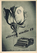 Pubblicità 1942 olivetti usato  Imperia