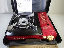 Tayama Portable Gas Stove TGS-300 Butane Camping Stove Hunting BBQ Tailgate RED for sale  Shipping to South Africa