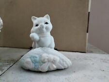 Vintage porcelain kitty for sale  Shipping to Ireland