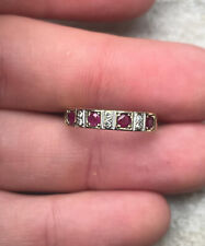 9ct Gold Ruby & Diamond Ring for sale  Shipping to South Africa