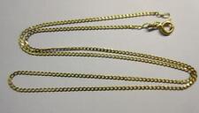 Vintage Solid 9ct, 9K GOLD 19 inch long CURB LINK NECKLACE, CHAIN for sale  Shipping to South Africa