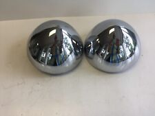 PAIR  NOS CHROME BUMPER BULLETS, DAGMAR STYLE, STREETROD CUSTOM CADILLAC   for sale  Shipping to South Africa