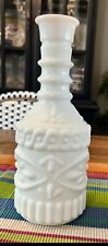 MCM 60’s Jim Beam Milk Glass TIKI Decanter Bottle NO STOPPER! EMPTY! for sale  Shipping to South Africa