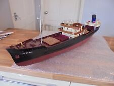 Vintage "INVERMAY Cargo Ship" R/C Model Boat / Static, ( Restoration Project ), used for sale  Shipping to South Africa