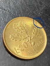 Moneta lire 1982 usato  Castelfranco Veneto