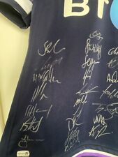 Signed scottish rugby for sale  PEEBLES