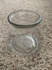 Clear rustic vase for sale  Atkinson