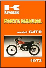 Lista de catálogo de peças de reposição KAWASAKI manual G4TR G4TRC G4TR-C 1973 comprar usado  Enviando para Brazil