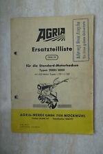 Agria ersatzteilliste 300 gebraucht kaufen  Stuttgart