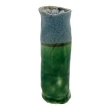 Cylindrical green blue for sale  Shipping to Ireland