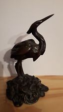 Bronze animalier heron d'occasion  Saint-Pierre-du-Vauvray
