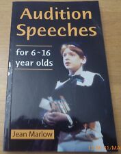 Audition speeches year for sale  NORWICH