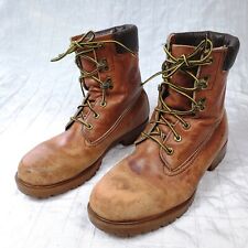Vintage Herman Survivors Work Logger Boots Leather USA Vibram Sole Mens Sz 9.5  for sale  Evanston