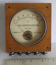Vintage french voltamperemeter for sale  BRIDGEND