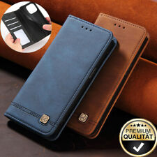 Leather Wallet Case Flip Cover for Samsung S22 S21 FE S20 S10 S9 S8 Note20 10 9 til salgs  Frakt til Norway