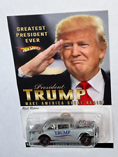 RODAS QUENTES PERSONALIZADAS DONALD TRUMP 2024 '55 CHEVY BEL AIR GASSER PILOTOS REAIS LIMITADOS comprar usado  Enviando para Brazil