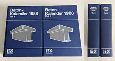 Beton kalender 1988 gebraucht kaufen  Überruhr