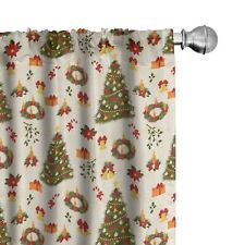 Ambesonne christmas curtains for sale  USA