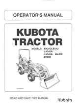 Kubota Compact Tractor BX25DLB (AU) LA240A LA240A (AU-SG) BT602 Operators Manual for sale  Shipping to Ireland