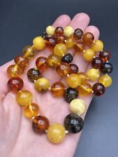 vintage amber necklace for sale  SOUTHSEA
