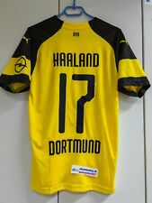 Usado, Camiseta deportiva de fútbol Halland #17 Borussia Dortmund Puma M para casa segunda mano  Embacar hacia Argentina