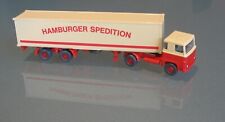 █► Scania 111 Koffersattel Hamburger Spedition beige/rot Wiking #512 1:87 comprar usado  Enviando para Brazil