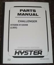 MANUAL DE PEÇAS DE EMPILHADEIRA HYSTER H70XM H80XM H90XM H100XM H110XM H120XM (L005), usado comprar usado  Enviando para Brazil