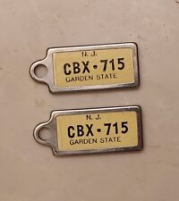 dav mini license plate key tag used for sale for sale  Morrow