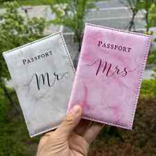 Porta-passaporte personalizado Mr and Mrs capas comprar usado  Enviando para Brazil