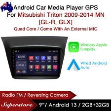9” CarPlay Android 13 Auto carro estéreo GPS unidade principal para Mitsubishi Triton 09-14 comprar usado  Enviando para Brazil