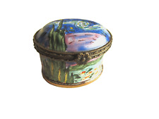 Used, KELVIN CHAN HINGED ENAMEL TRINKET PILL BOX, 1005, #695 for sale  Shipping to South Africa