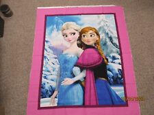 Painel de tecido de algodão Frozen Anna e Elsa Disney colcha tamanho 36"x44" novo -SIsters comprar usado  Enviando para Brazil