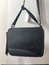 Sony PSP Travel Case RDS All Black Rare PlayStation With Shoulder Hand Straps for sale  Shipping to South Africa
