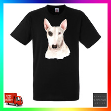 BULL Terrier T-shirt T-shirt Tee CANE CUCCIOLO PUPPY DOGE PUPPER allevatore Walker Carino usato  Spedire a Italy