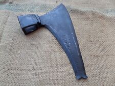 BEAUTIFUL DECORATED COOPERS SIDE AXE HEAD ANTIQUE VINTAGE CARPENTERS GOOSEWING, used for sale  Shipping to South Africa