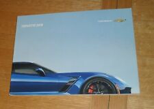 Chevrolet corvette brochure for sale  FAREHAM