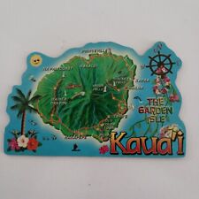 De colección Kaua'i Hawaii Volcán Océano Playa Nevera Imán Recuerdo Turístico  segunda mano  Embacar hacia Argentina