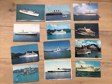 Postcards cruise liners. for sale  CROWBOROUGH