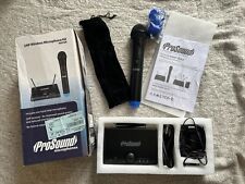 Prosound ufh wireless for sale  CRAWLEY