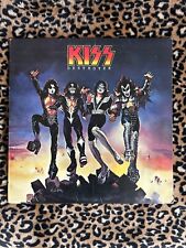 Kiss “Destroyer” LP 1ª Imprensa Etiqueta Azul RARO ERRO DE IMPRESSÃO Texto Preto Ausente # Quilha comprar usado  Enviando para Brazil