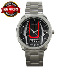 Melhor item! Relógios de pulso unissex de metal para adultos Audi S8 Engine Special Sport comprar usado  Enviando para Brazil