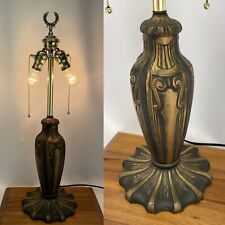 Lámpara de mesa Art Deco victoriana de colección c1911 Pittsburg Pilabrasgo, era Handel segunda mano  Embacar hacia Argentina
